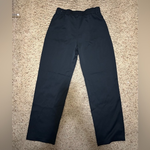 Abercrombie & Fitch Black Dress Pants Straight Leg - Picture 2 of 4